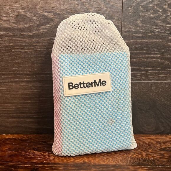 BetterMe Pilates Long Resistance Bands Set of 3 in Pastel Mint, Pink, Blue. NWT - Picture 6 of 8